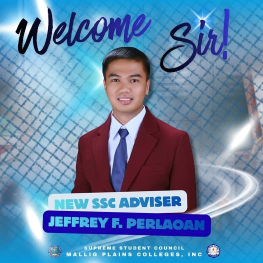 MPCI Supreme Student Council welcomes Mr. Jeffrey F. Perlaoan as its new adviser